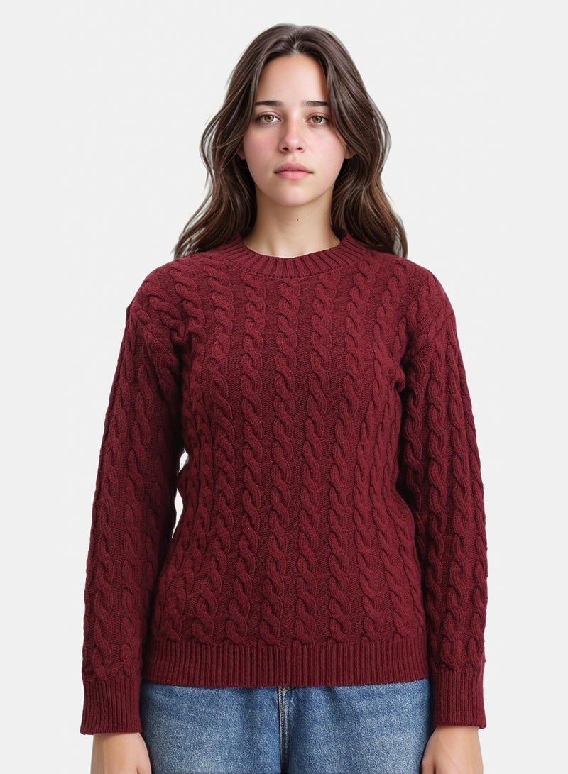 Ravin Women Long Sleeve Knit Pullover - Image 1